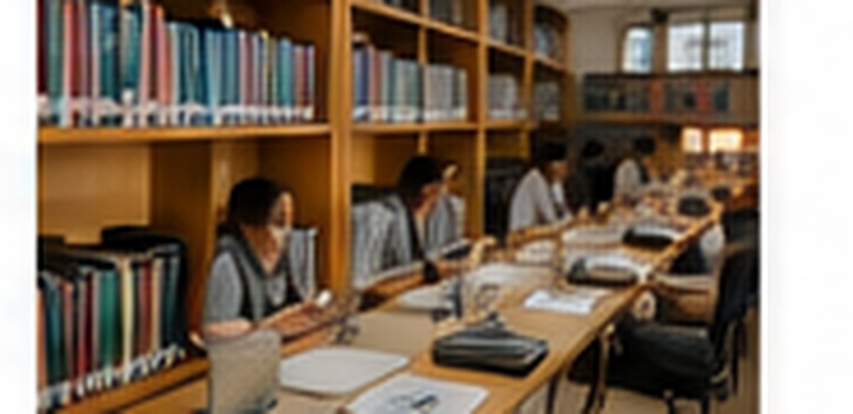 Mahasiswa Indonesia membaca buku di perpustakaan